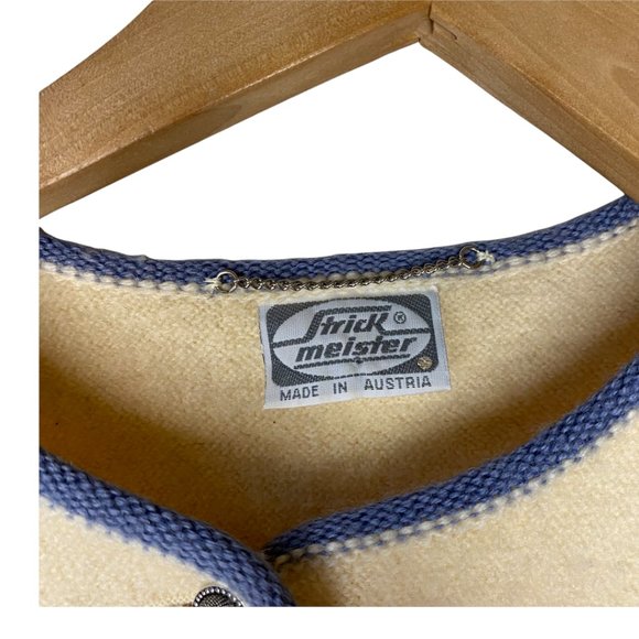 Strick Meister of Austria Vintage 100% Wool Blazer - Picture 4 of 11